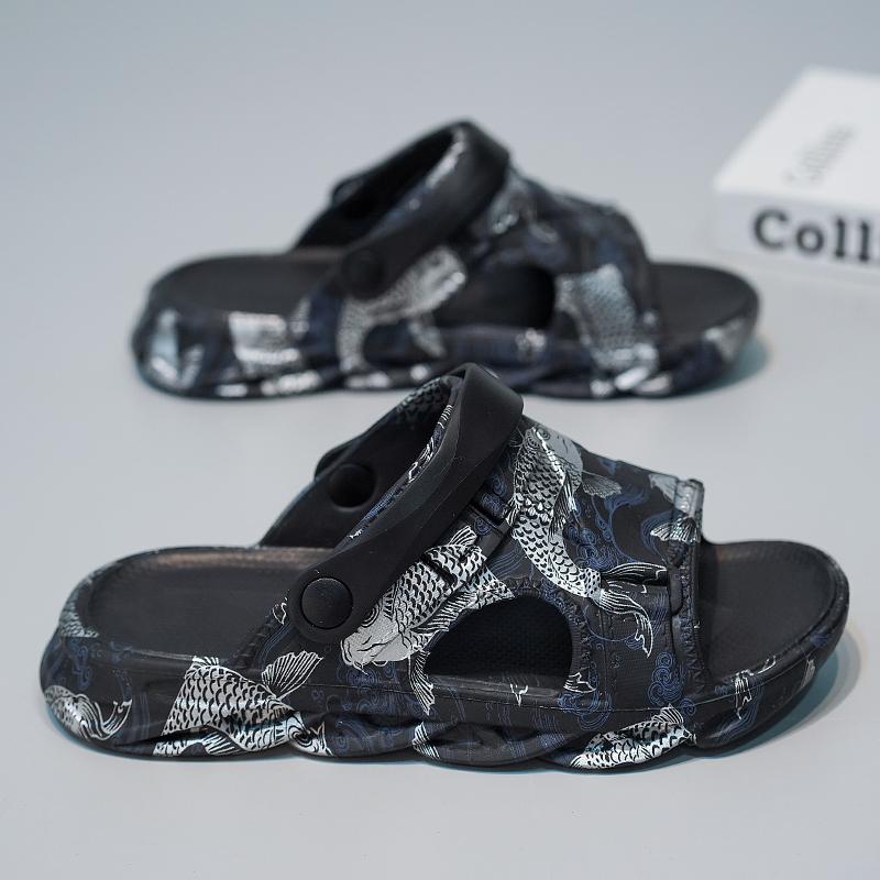 2024 NEW Summer Lightweight Beach Shoes Comfortable Man Slippers Non-slip Trend Soft Sandals for Men Choice Free Shipping Boys
