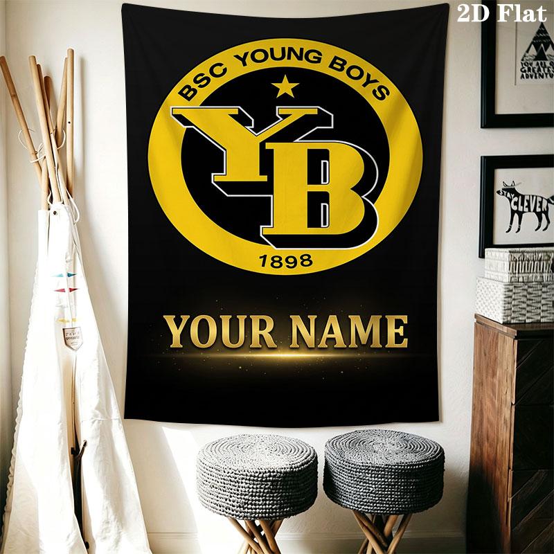 Custom Yb Wall Hanging Printed Fabric Blanket Decorative Tapestries for Bedroom Living Room Home Decor