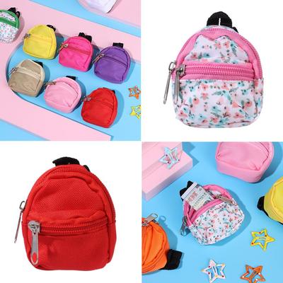 Fashion Child Gift Keychain Mini Backpack Doll Bag Rucksack Travel Case