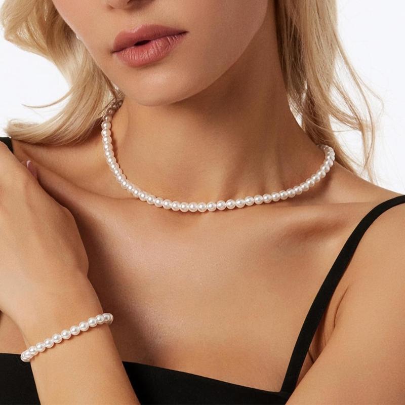 Набор цепочек на ключицы Layering Allergy Resistant Lightweight Alloy Fashion Clavicle Chain Accessories