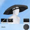 2pcs Adjustable Head-Mounted Umbrella Hat, Suitable for Fishing, Camping, And Gardening. Windproof ABS Material with Elastic