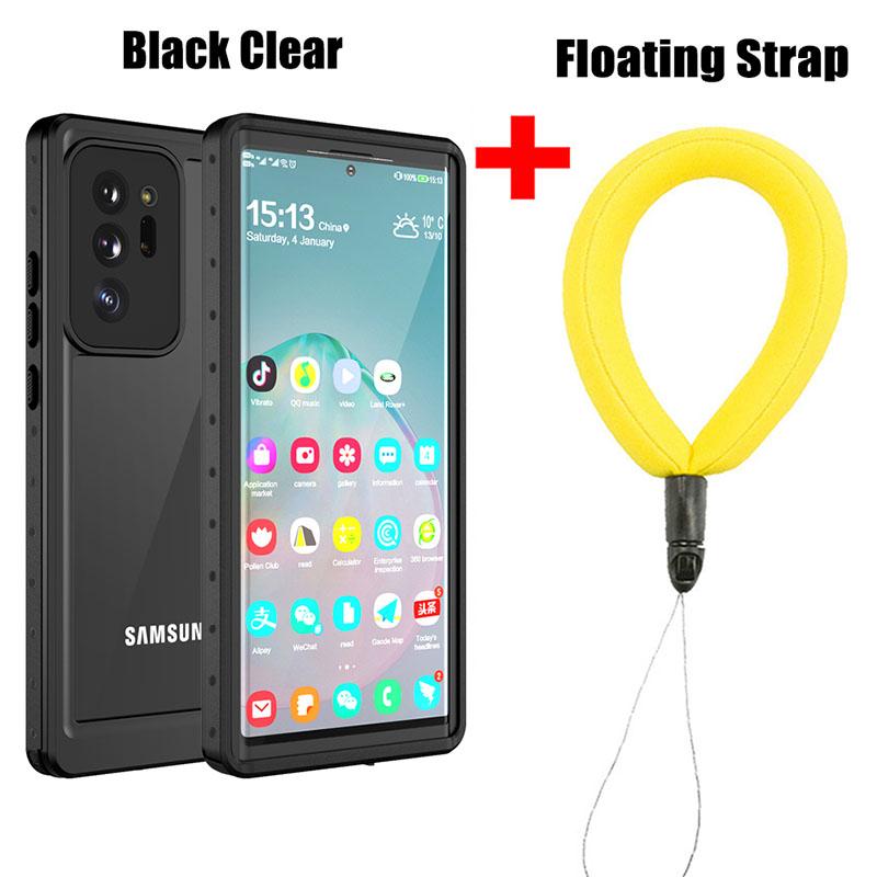 Diving Swimming IP68 Waterproof Case For Samsung Galaxy S23 S22 S21 Ultra S20 FE Plus S10 S9 S8 Note 20 Ultra Note10 Solid Cover
