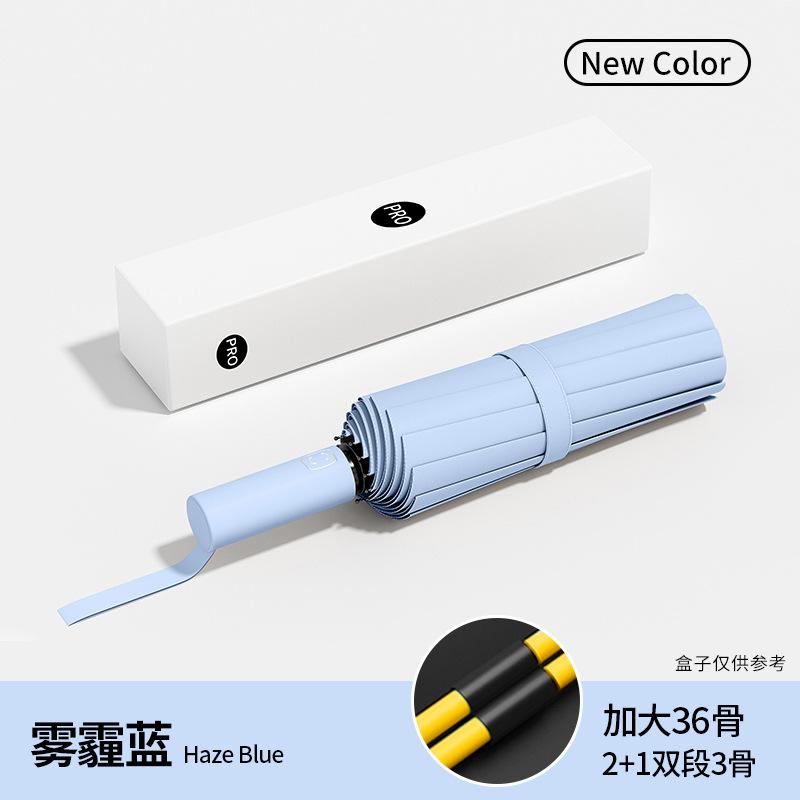 Umbrella for Students To Go To School, Enlarged Reinforcement and Thickened Outdoor Portable Folding Sunscreen Parasol, Storm-resistant Umbrella