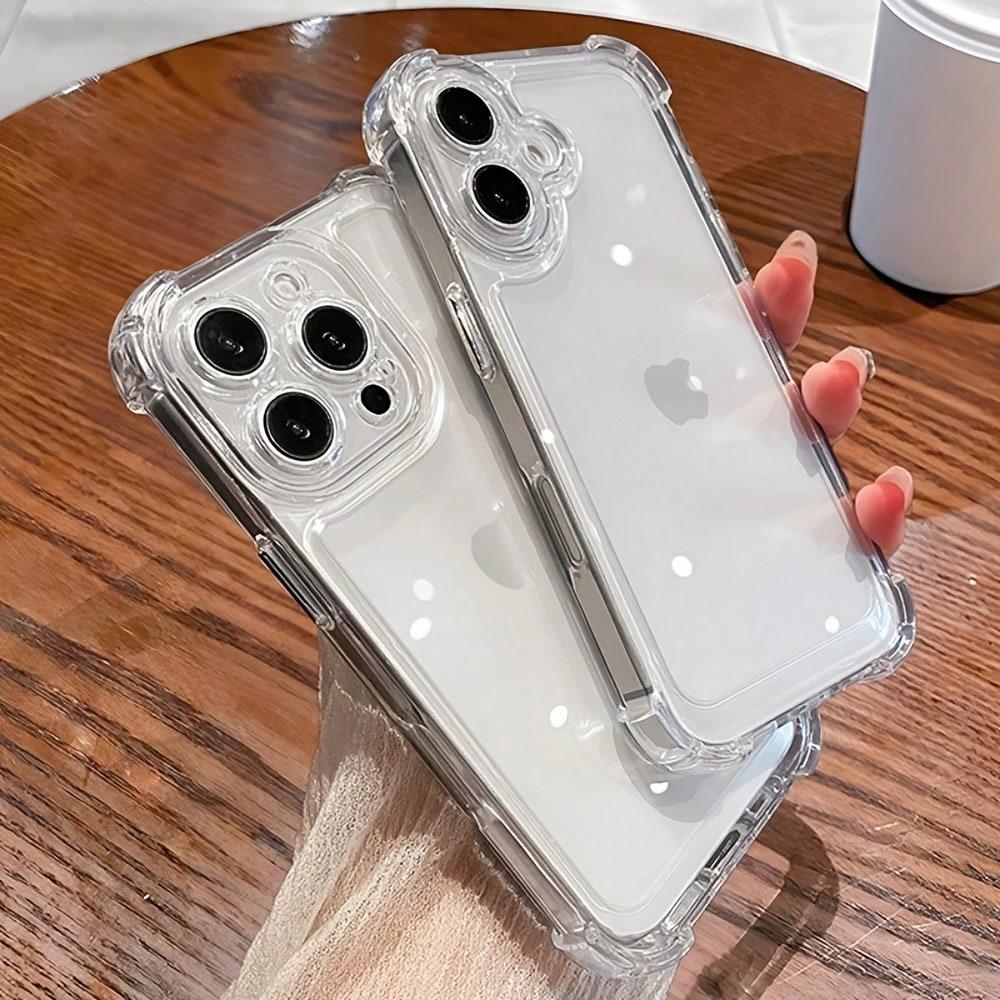 

Soft and transparent TPU case designed to protect 17, 16, 15, 14, 13, 12, 11 Pro Max Plus models iPhone 13 Pro Max чистый