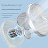 Silent Portable Rechargeable USB Desktop Air Circulator Fan