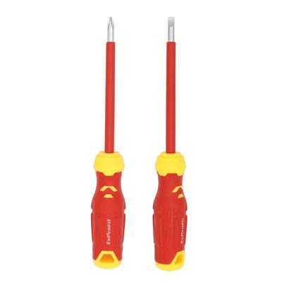 230mm VDE Izolowany Elektryczny Śrubokręt Płaski 6.5mm Phillips Z Rękojeścią VDE Do Konserwacji Elektryków