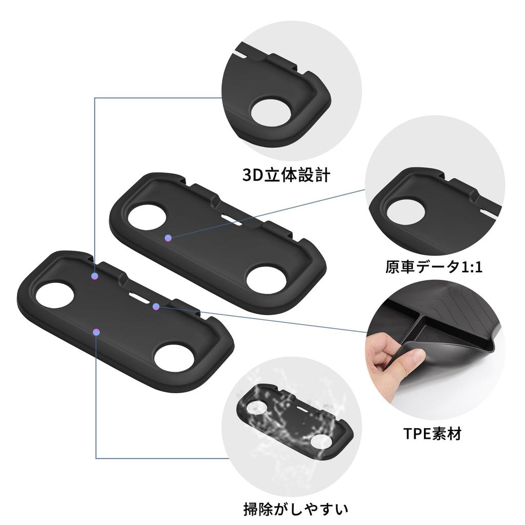 ZUNDUO Seat Back Table Mats for Suzuki New Bandit Driver Passenger Protective Personal Table Silicone Interior Set compatible with the New Hustler