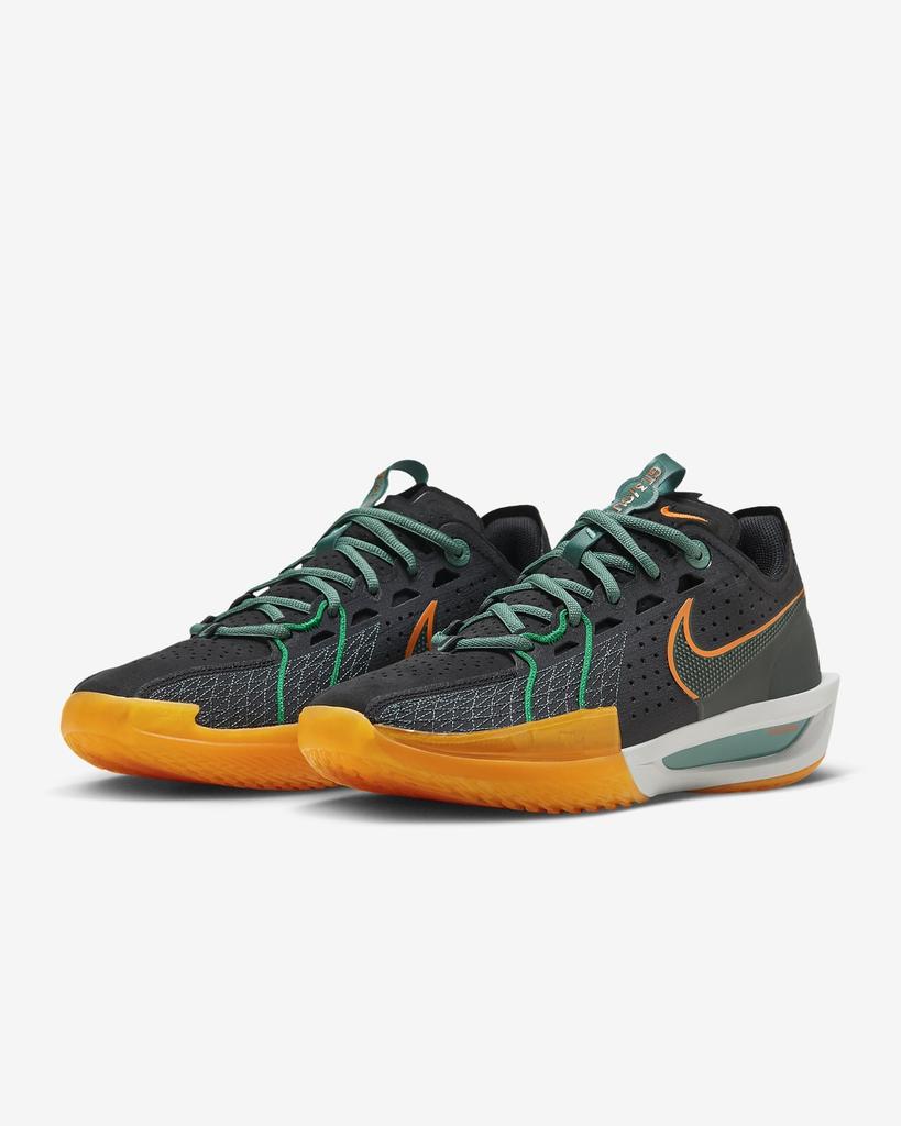 DV2918-001 Nike G.T. Cut 3 Black Vintage Green Bicostal Malachite (Men's)