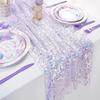 Sparkling Surface Sequin Table Runner Decorative Table Runner Party Tablecloth  Mermaid Party
