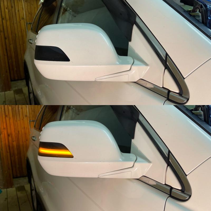 2pcs Dynamic Blinker For Honda CRV CR-V III RE1 RE2 RE4 2007-2011 MK3 LED Turn Signal Arrow Lamps Flasher For Crosstour 2012-16