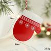 Cartoon Angel Girl Christmas Decorations Multicolor Wrought Iron Drop Ornaments Festival Accessories Handicraft