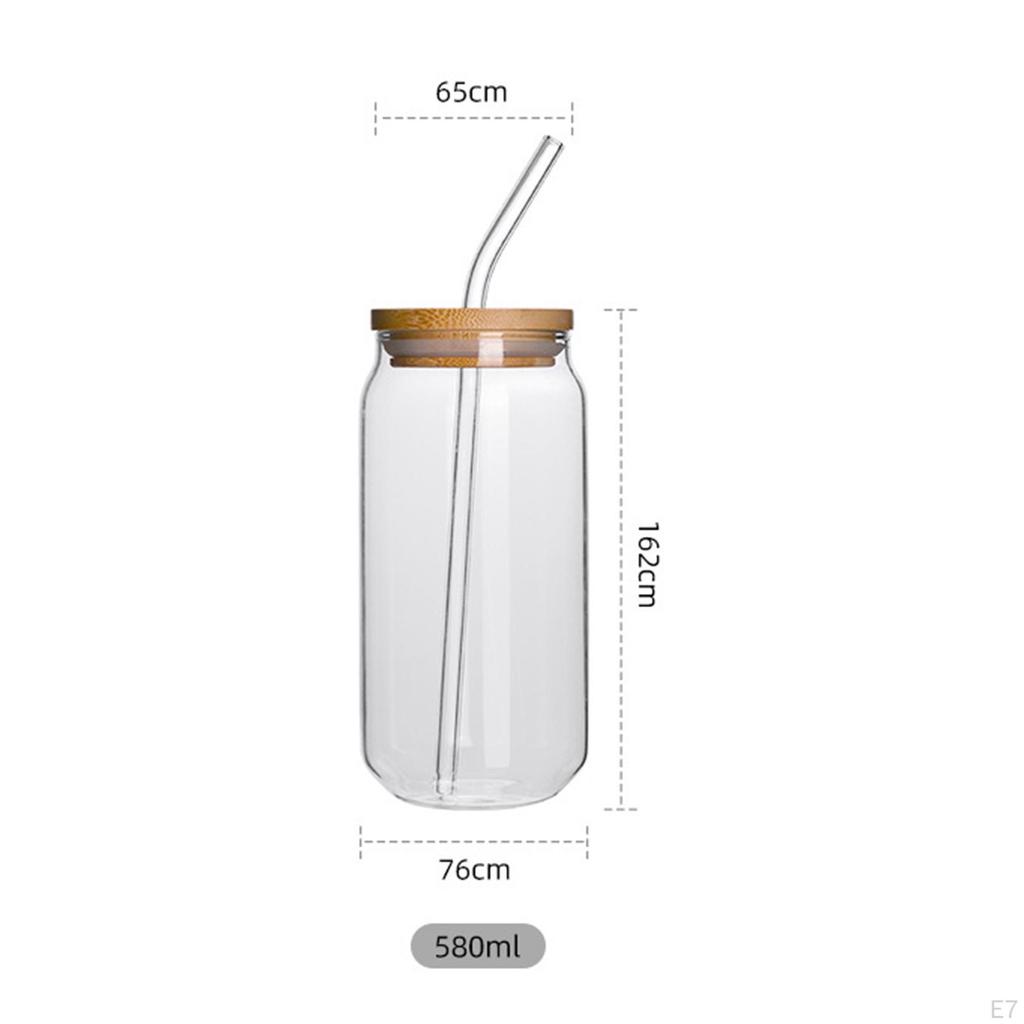 Creative Transparent Bubble Tea Cup Clear Durable Gift Romantic Glass Water Coke Coffee for