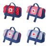 Plaid and Dots Fruit Cowboy Pencil Case Denim Dopamine Pencil Pouch Grid Stationery Bag  Girls