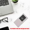 PowerBanks Gehäuse-Set 20000mAh Mobile Ladegeräte Eingebautes Kabel PD22.5W Schnellladung LCD-Anzeige Gehäuse