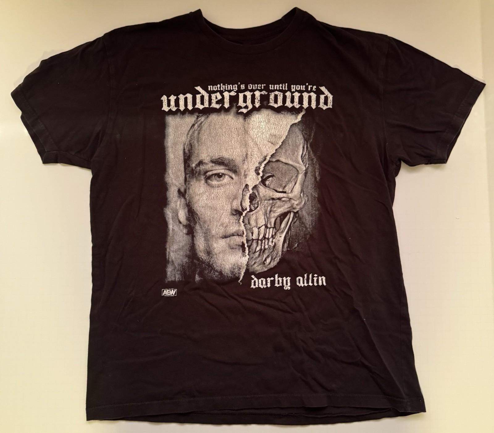 Футболка Darby Allin Nothing s Over Until You re Underground YH268 XL