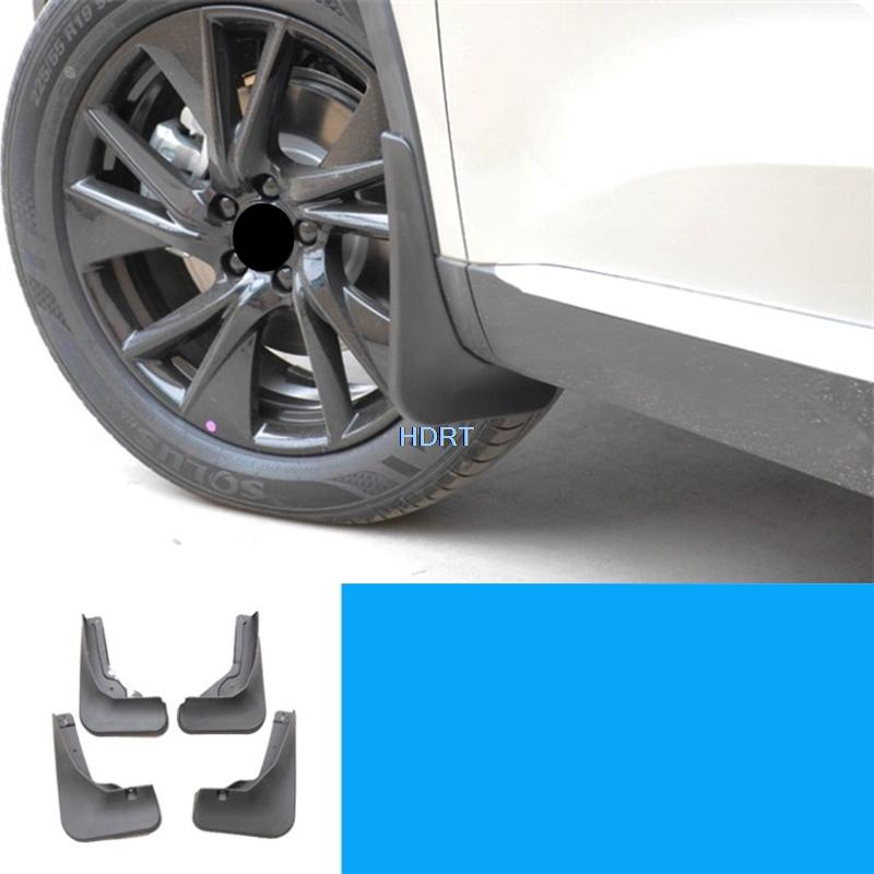 For GWM Haval H6 4th 2024 + Car Style Front Rear Wheel Arch Mud Flap Plate Splash Guard Mudguard Inner Fender Cover Accessories