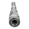 Car Washing Nozzles High Pressure Washer Adapter 1/4IN Stainless Steel Quick Connect For Nilfisk KEW With Foam Pot Nozzle