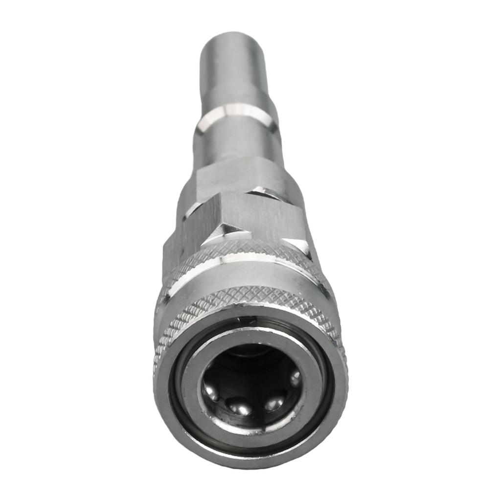 Car Washing Nozzles High Pressure Washer Adapter 1/4IN Stainless Steel Quick Connect For Nilfisk KEW With Foam Pot Nozzle