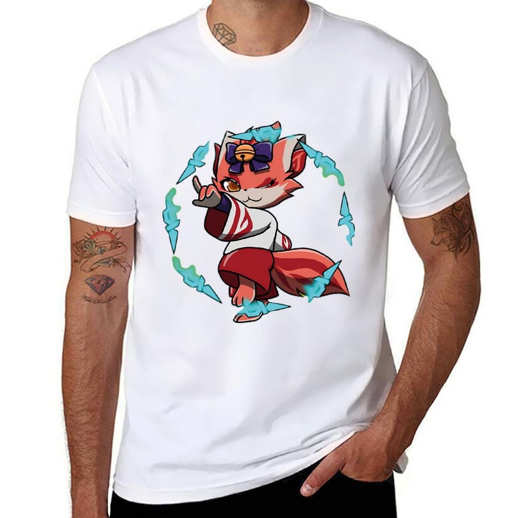Gunfire reborn game T-Shirt Baumwoll-T-Shirt Pack Anime T-Shirts Oversize T-Shirts Baumwolle 100% T-Shirt