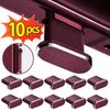 1-10 Stück Dunkelkirsche Typ C Staubschutzstecker Ladeanschlusskappen Staubschutzabdeckungen Schutzbleche Metallstaubstecker für IPhone 18 Pro Max 18PM2