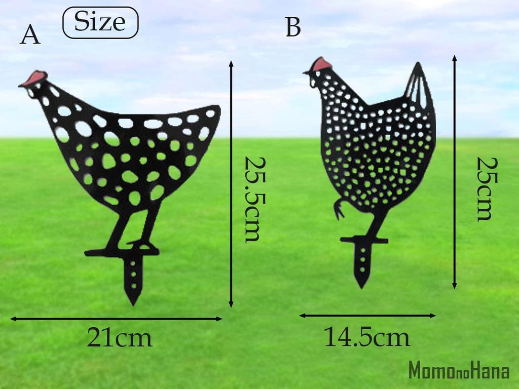 Cheap Momo no Hana Garden Ornament Figurine Chicken Decoration x 21cm x x x  x 22cm 3mm A25.5cm 47gB25cm 14.5cm 44gC25cm 13.5cm 43gD25cm 14.5cm  40gE26cm | Joom