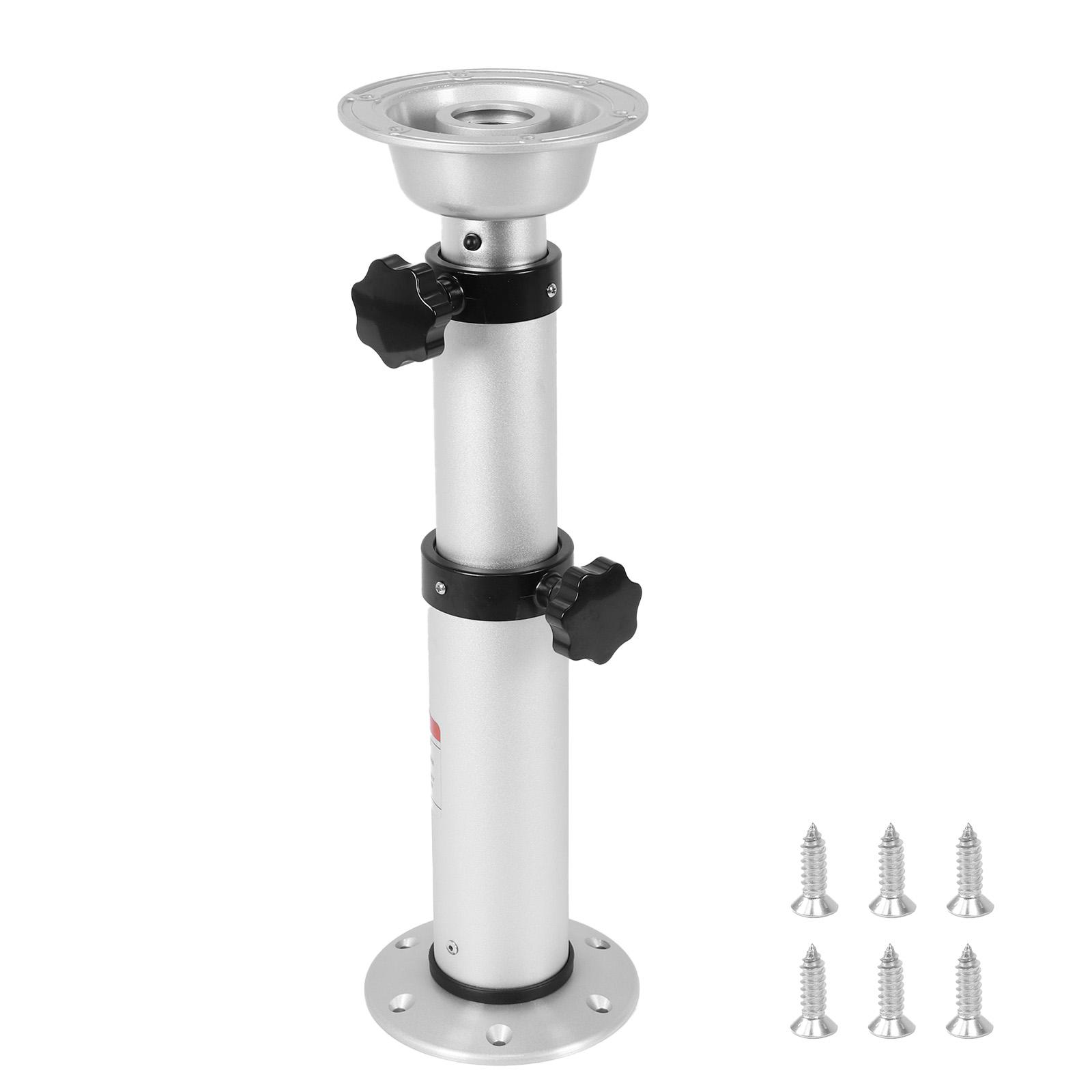 

RV Table Pedestal Stand Leg Space Saving Table Pedestal Stand Base 3-Level Telescopic for Marine Boat Marine Yacht