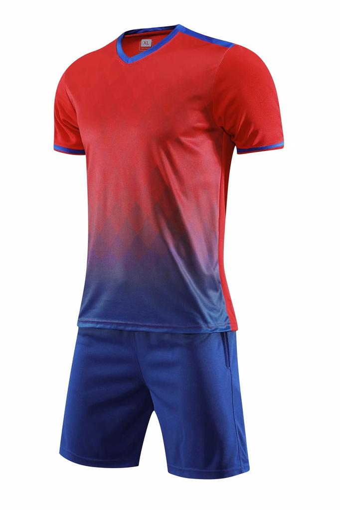 Children'S Soccer Uniforms, Short-Sleeved Sportssuits, Training Camps, Soccer Uniforms, Team Uniforms, Print Numbers