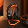 Yousheng 3D Printed Headphone Stand, Simple Headset Holder with Triangular Stable Base, Universal Headphone Rack for Gaming Desktopsand Study Desks