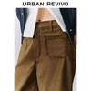 UR Women's Retro Distressed Straight-Leg Pants UYU640011