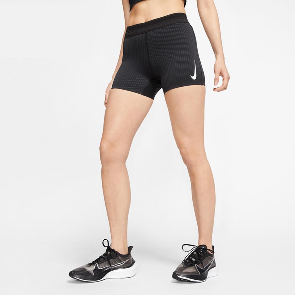 Nike Aeroswift Performance Running Shorts Women Bottoms Black CJ2368-010