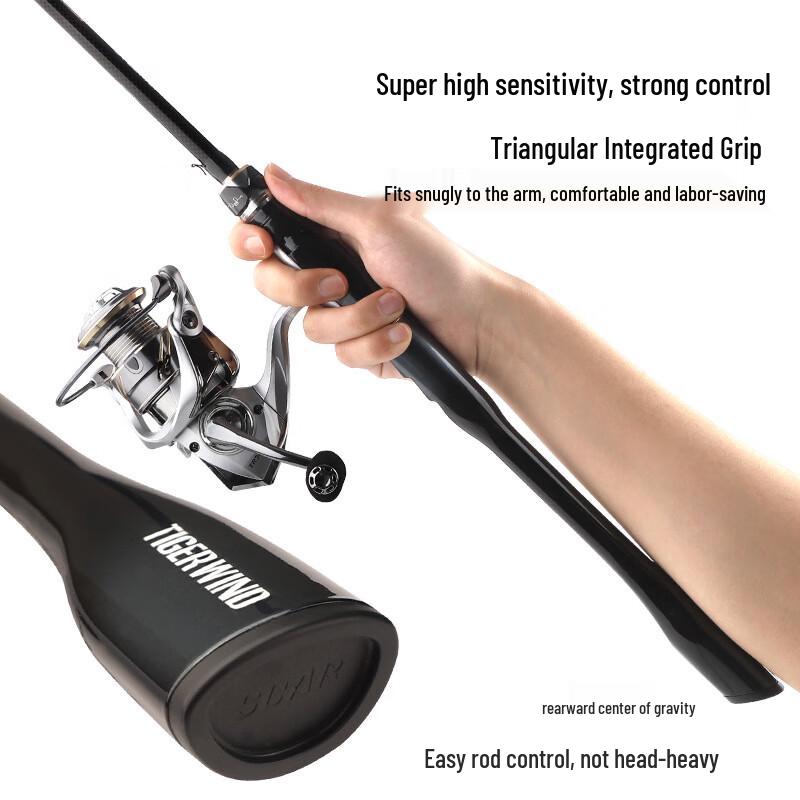 Brangdy Straight Handle Lure Fishing Rod
