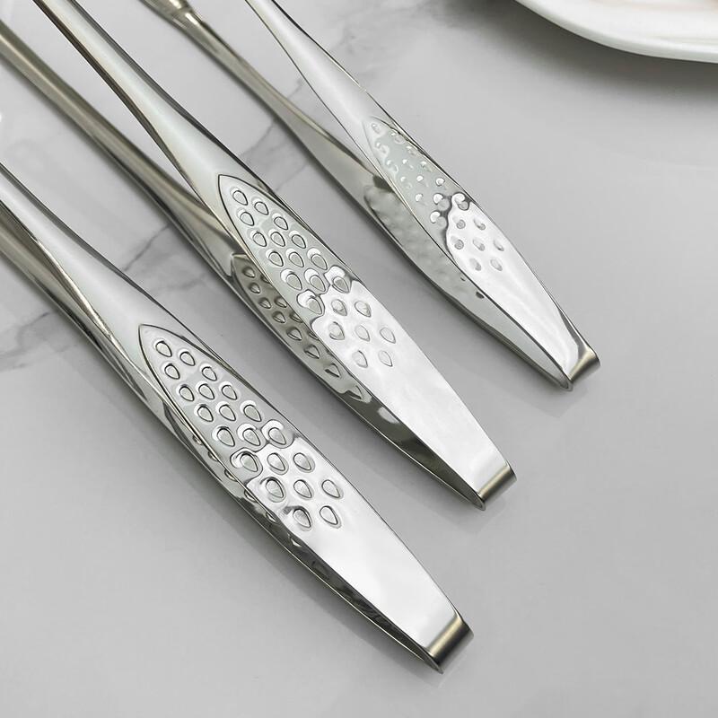 OLOEY 304 Stainless Steel BBQ Tongs