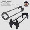 Bathroom Wrench Sink Repair Wrench Four-claw Hexagon Wrench Repair Plumbing Tool