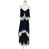 Misty Blue Lace Patchwork Camisole Dress - Spring 2026
