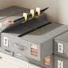 With Zipper Bed Sheet Organizer Box Solid Color Duvet Cover Storage Box  Wardrobe Closet Storage