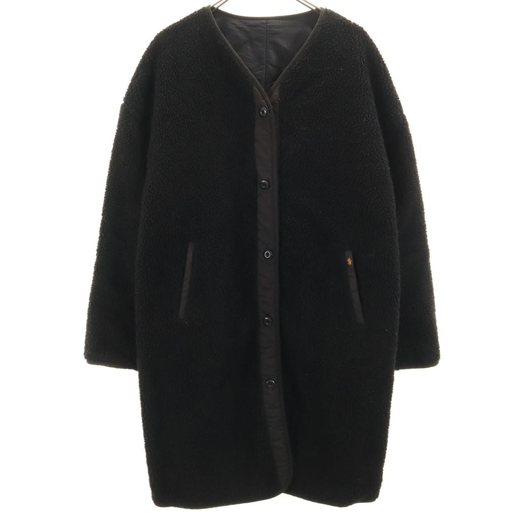 Alpha Çift taraflı Astar Kapitone ceket siyah Kadın Kullanılmış