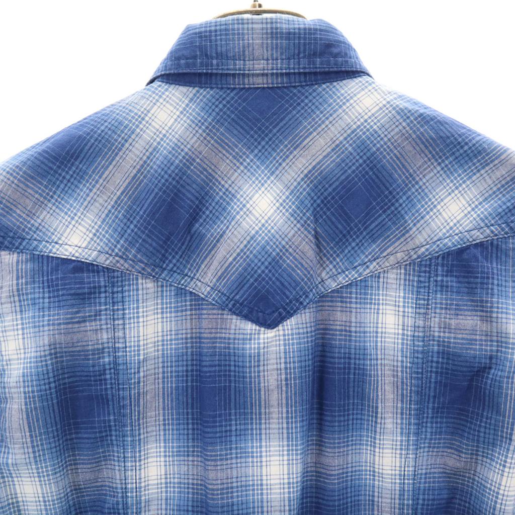 RESOUND CLOTHING Made In Japan Check Pattern Long Sleeve Western Shirt 1 Men's Used