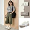 Leather little white shoes women's spring new retro trend casual board shoes versatile sports women's shoes platform single shoes