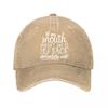 Baseball Cap Funny Quote Casual Daily  New Vintage Washed Cotton Baseball Cap Parent Kids Sun Hats