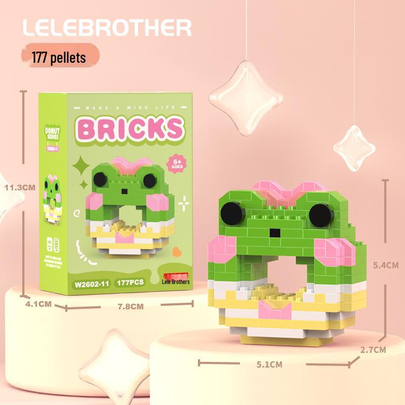 Compatible Lego Micro Building Block Cartoon Figurines - Children's Educational Desktop Toys