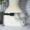 Furred Waist Belt Belly Chain for Dress Chain Belt for Women Waist Chain Belt Cowboy Waist Chain Luxurious Belt