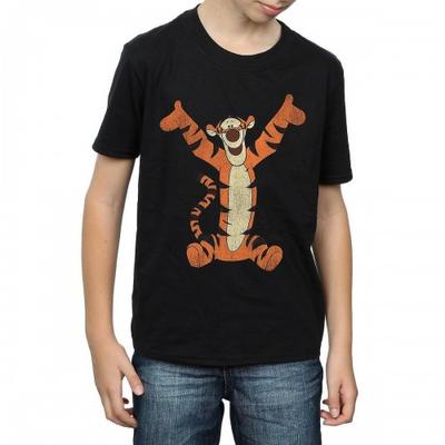 Camiseta masculina clássica de algodão Tigger