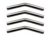 BRIGHTZ Stainless Steel Bent 4 Pieces 51mm 51 30° Pipe, 1.2mm Thick, [CUR-PIPE-022-4PC] Diameter, 51 30°