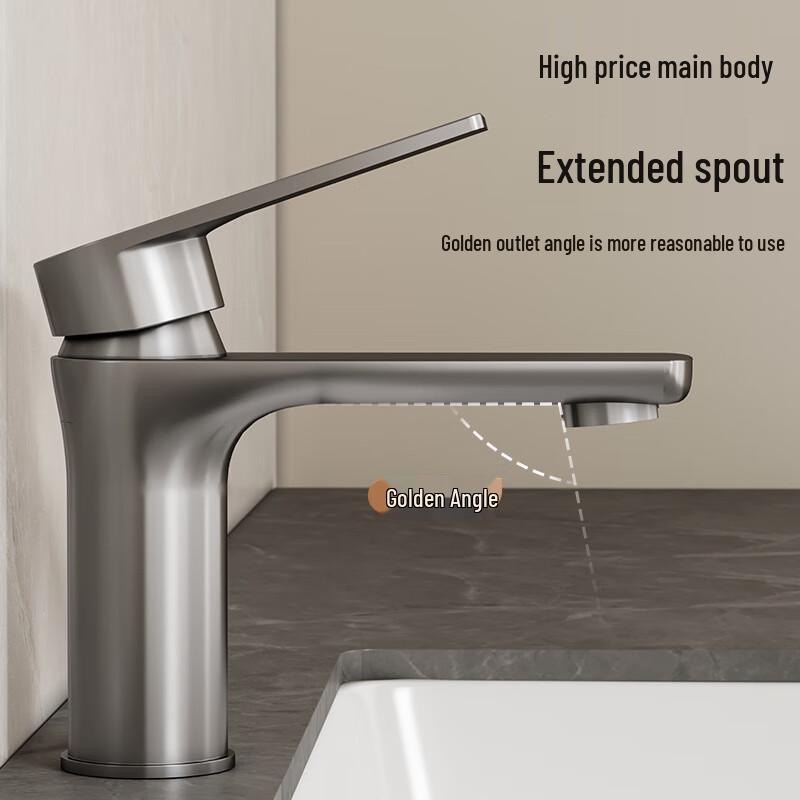Xuan Yong Stainless Steel Hot & Cold Bathroom Faucet