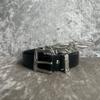 Western Retro Leather Belt Set - Unisex, Fashionable, and Versatile