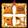 Kissenbezug mit Halloween-Motiv und MonstergesichtGeeignet für Sofa, Auto, Schlafzimmer, dekorativer Kissenbezug