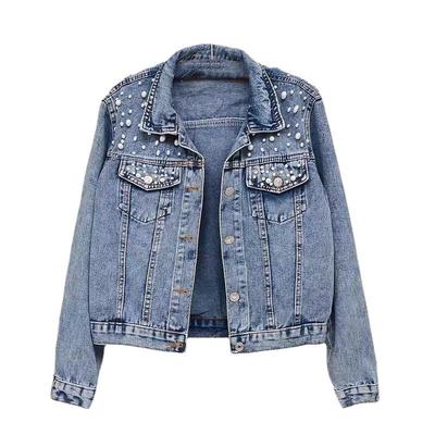 Denim Coat Women Denim Coat Turn Down Collar Single Breasted Full Sleeve Jackets Loose Casual Regular Short Jacket
