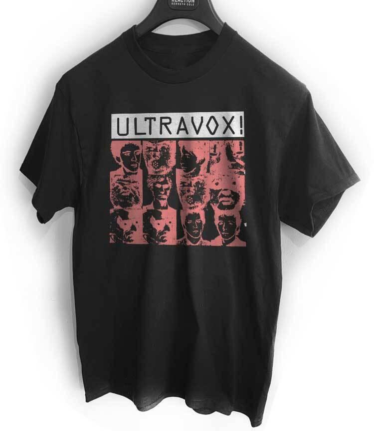 Ultravox Band Gift For Fans Black T-Shirt Cotton All Size Unisex T-Shirt XXL