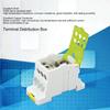 690V DIN Rail Terminal Block Yellow Distribution Box Power Junction Box  Distribution Cabinets