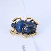 Stylish Colorful Oil Drip Beetle Brooch - Versatile European and American Enamel Design, Hot Sale